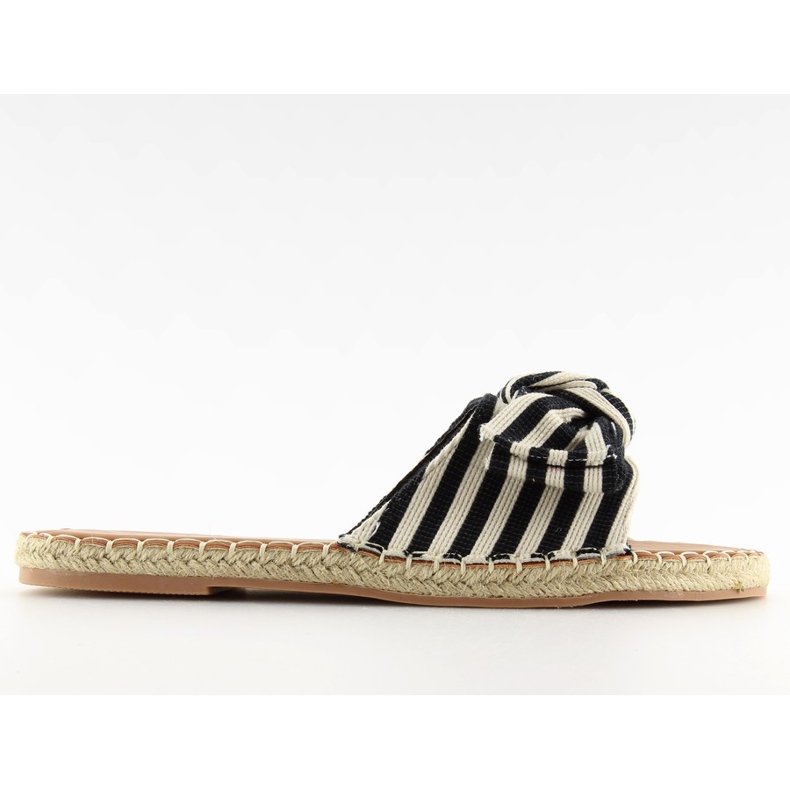 Fekete espadrillák LL-133P Fekete