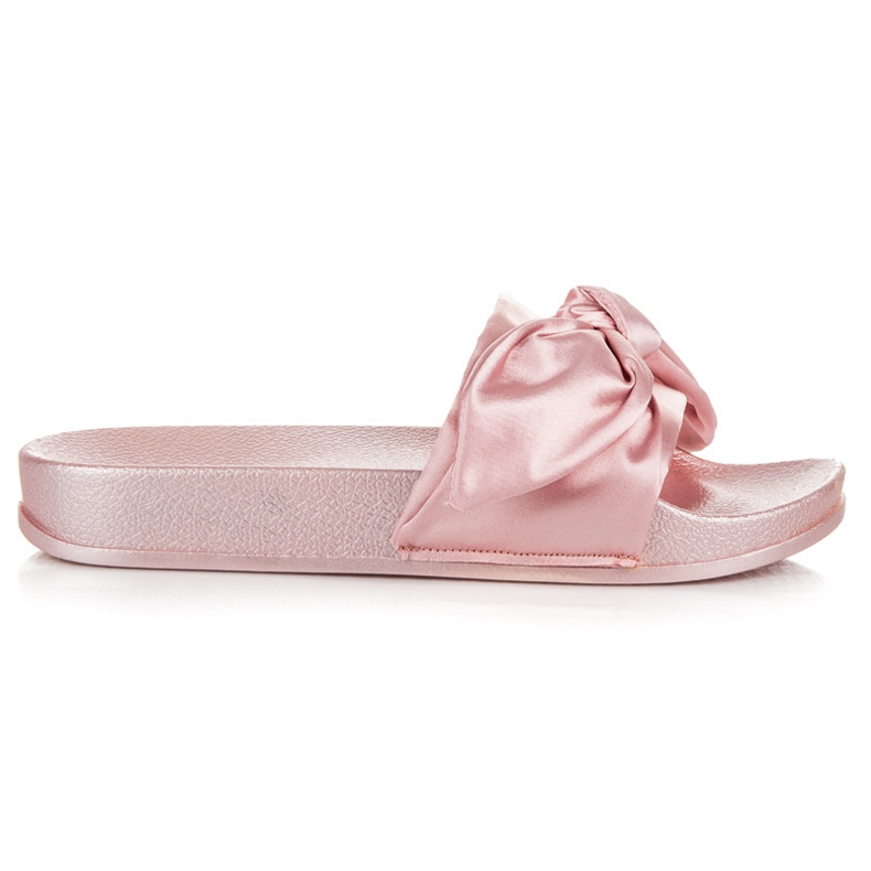 Via Giulia  Rózsaszín Papucs masnival