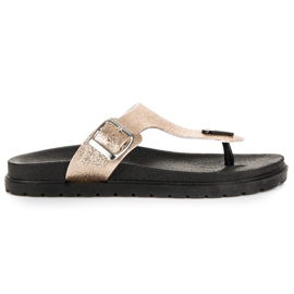 Arany VINCEZA papucs aranysárga