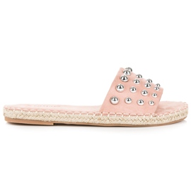 Seastar Velúr espadrill papucsok rózsaszín Seastar Velúr espadrill papucsok rózsaszín