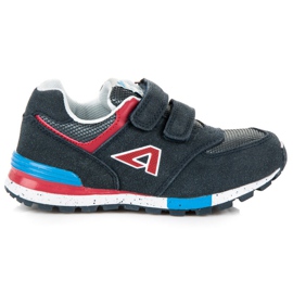 American Club Amerikai tépőzáras cipők kék