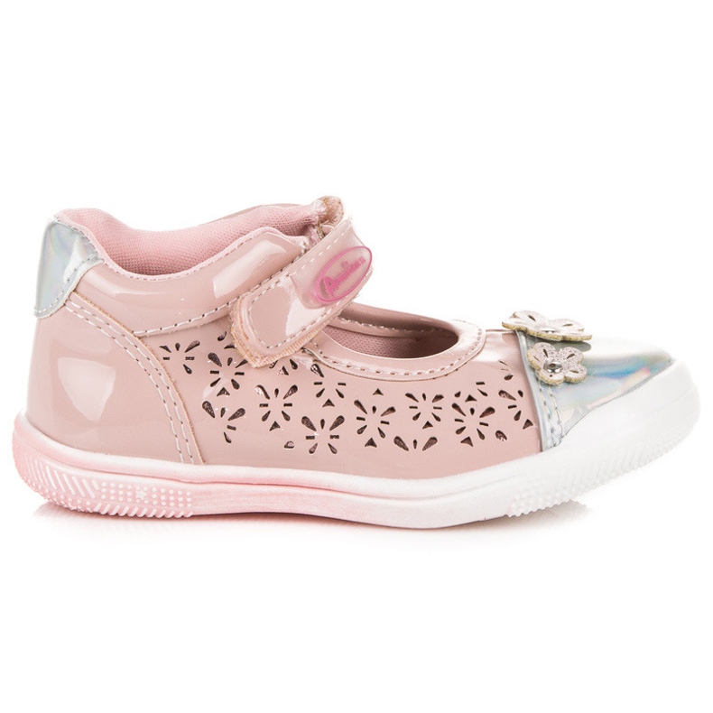 American Club Áttört amerikai cipő rózsaszín