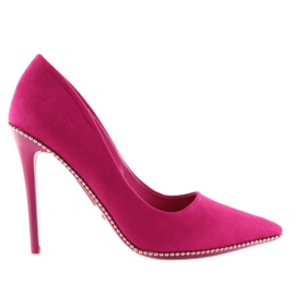 Elegáns fukszia női NF-23P Fushia magas sarkú cipő rózsaszín Elegáns fukszia női NF-23P Fushia magas sarkú cipő rózsaszín