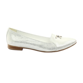 Lordsy balerinák ezüst Angello díszítéssel szürke