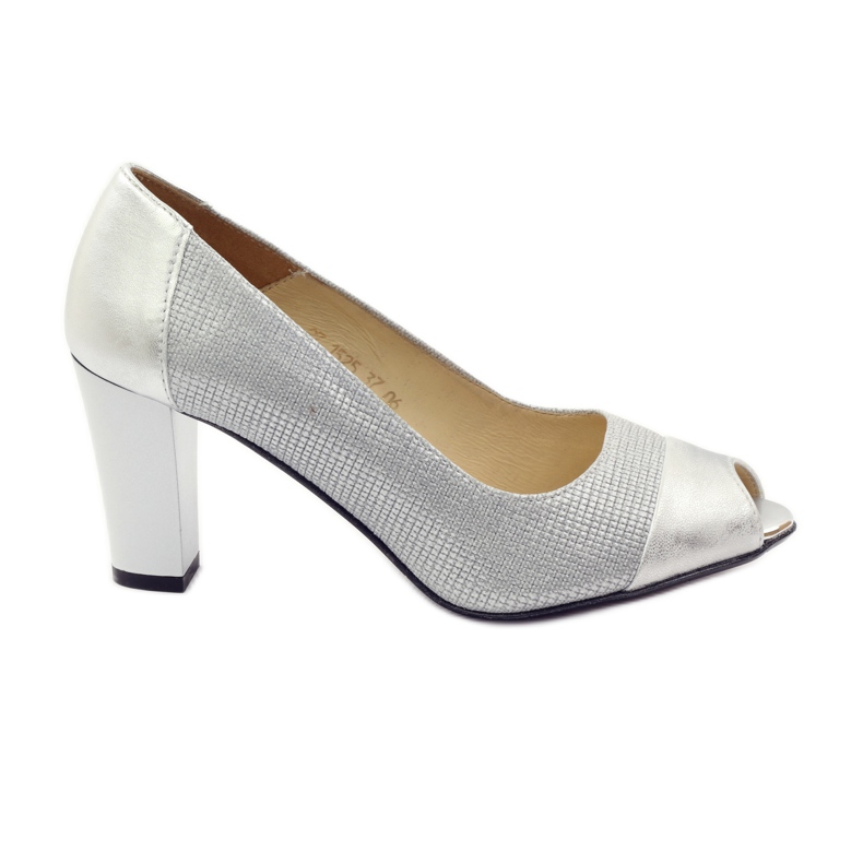 Női pumpák Gamis 1525 ezüst szürke