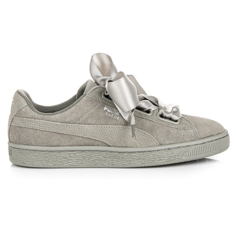 Puma Suede Heart Pebble WN`S szürke