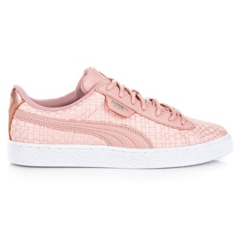 Puma Basket Satin Ep WN`S rózsaszín
