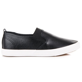 Seastar Fekete slip-on tornacipő Seastar Fekete slip-on tornacipő
