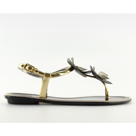 Szandál meliski fekete KG19P Fekete