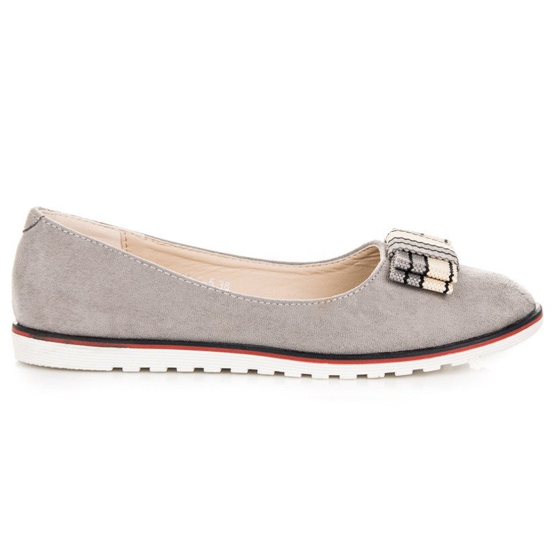 Velúr balerinák szürke Velúr balerinák szürke