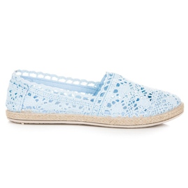 Seastar Kék csipke espadrillák Seastar Kék csipke espadrillák