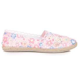 Seastar Boho stílusú espadrillák rózsaszín Seastar Boho stílusú espadrillák rózsaszín