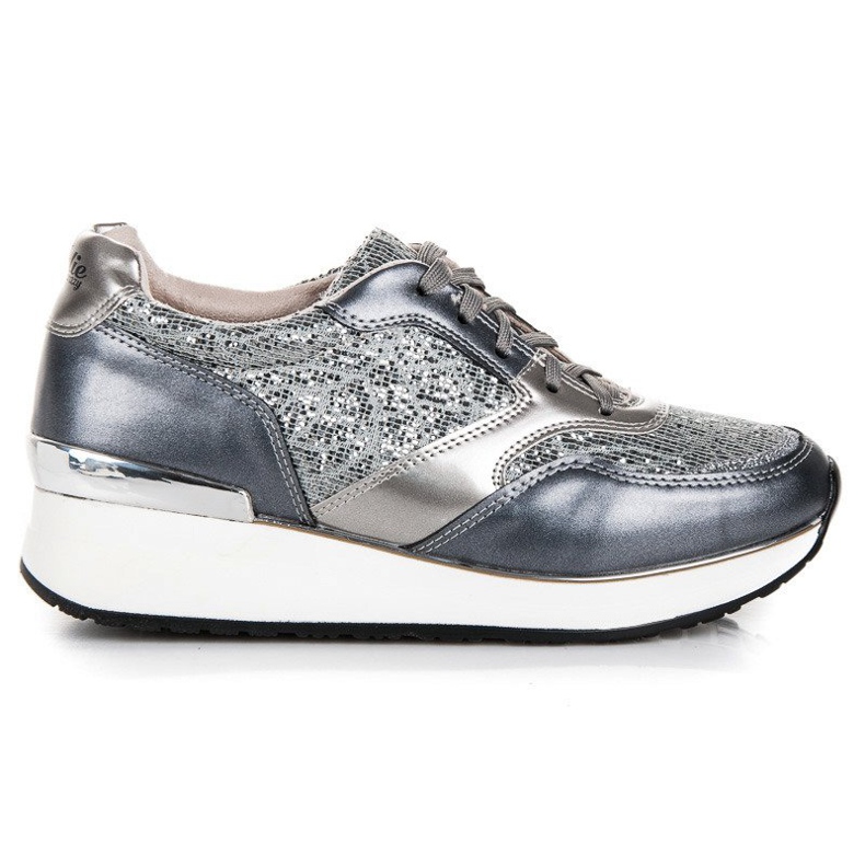 Kylie Sportcipő csillogással szürke