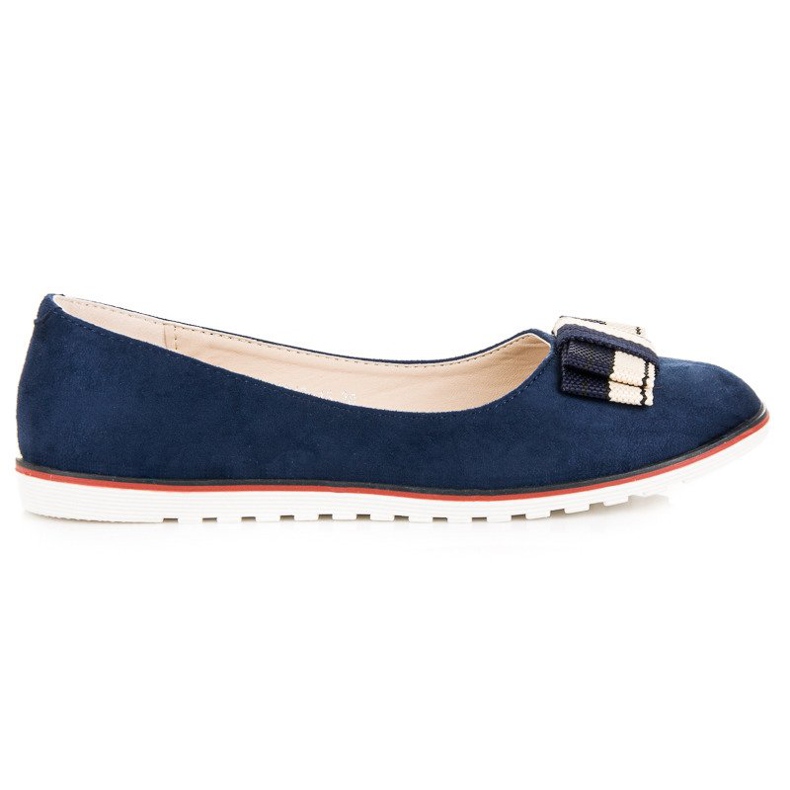 Velúr balerinák kék Velúr balerinák kék