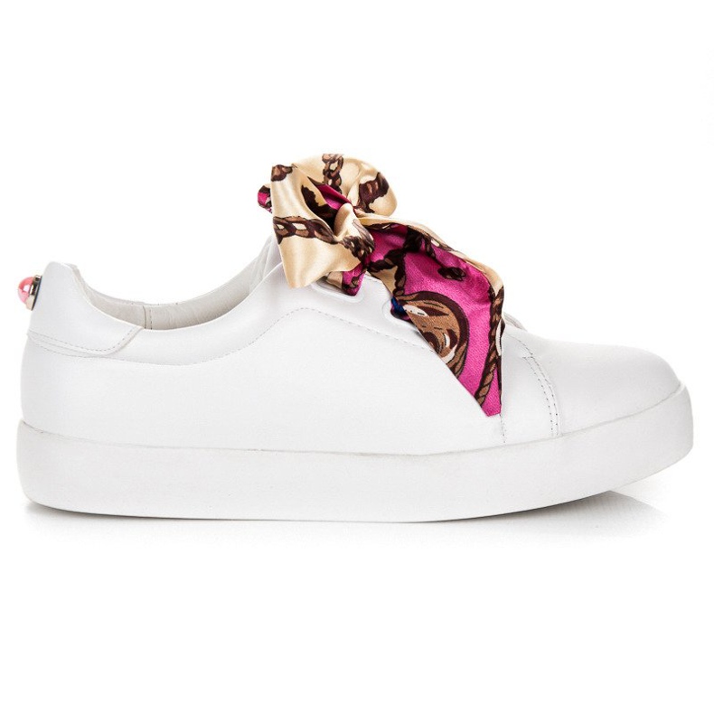 Vices Szalagsatuval átkötött tornacipő fehér Vices Szalagsatuval átkötött tornacipő fehér