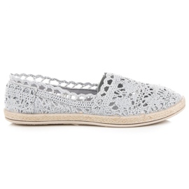 Seastar Szürke csipke espadrillák Seastar Szürke csipke espadrillák