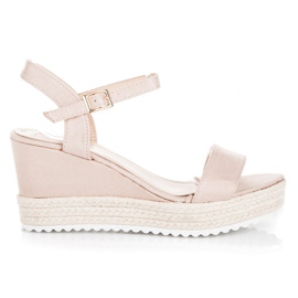 Seastar Wedge espadrilles szandál barna