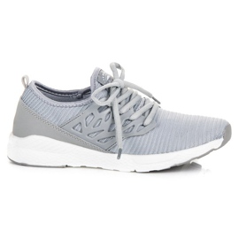 Ax Boxing Felcsúsztatható anyagú cipő szürke