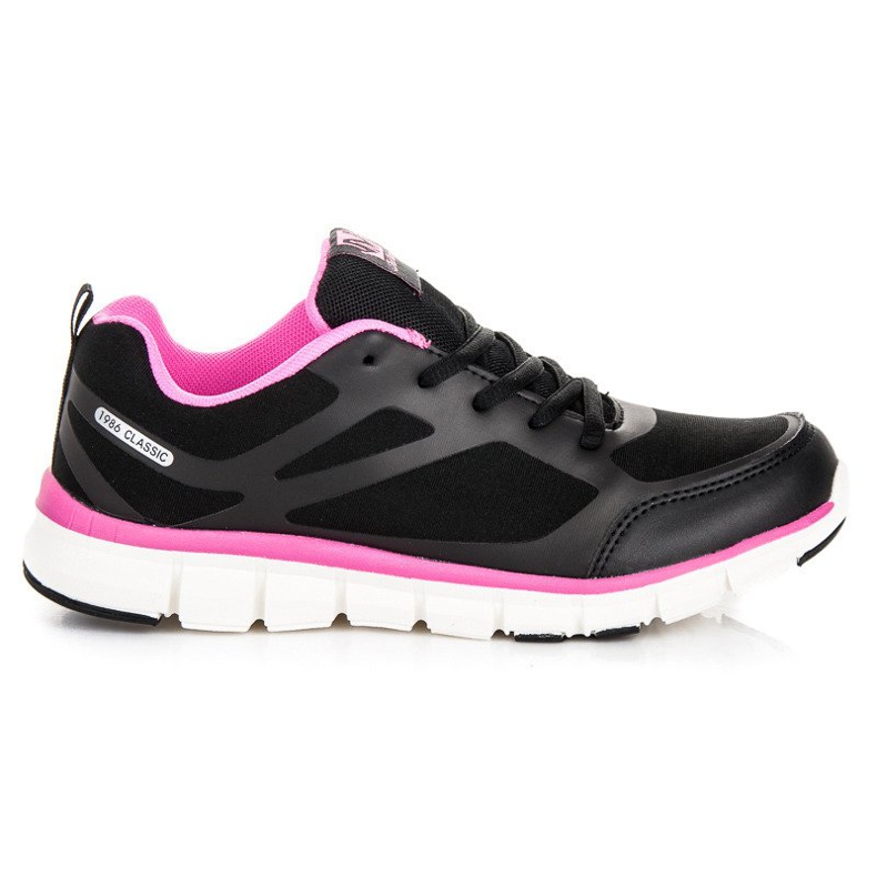 Ax Boxing Klasszikus sportcipő fekete rózsaszín