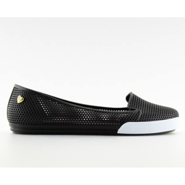 Meliski fekete LC-91 fekete tornacipő