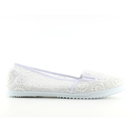 Fehér csipkecipő MN70 fehér