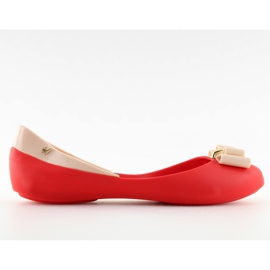 Balerina meliski piros KM98 RED / D.BEIGE