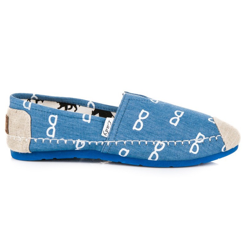 L. Day Kék Slipons L. Day Kék Slipons