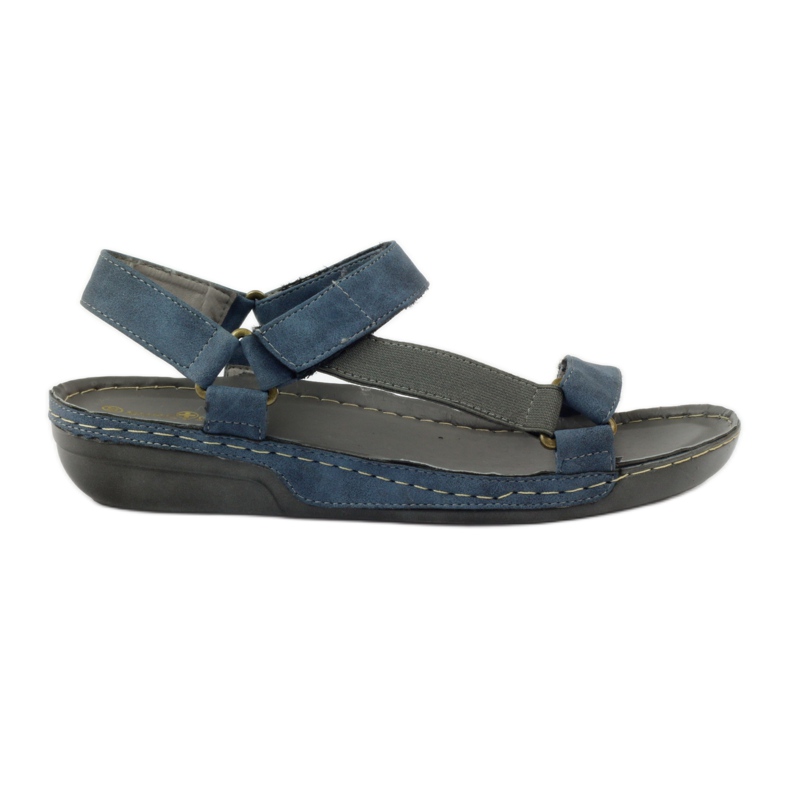 M.Daszyński Jézus szandál, kék bőr talpbetét