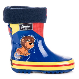 American Club Amerikai szigeteléssel ellátott wellingtoni csizma kék