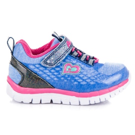 American Club Kötött amerikai sportcipő kék