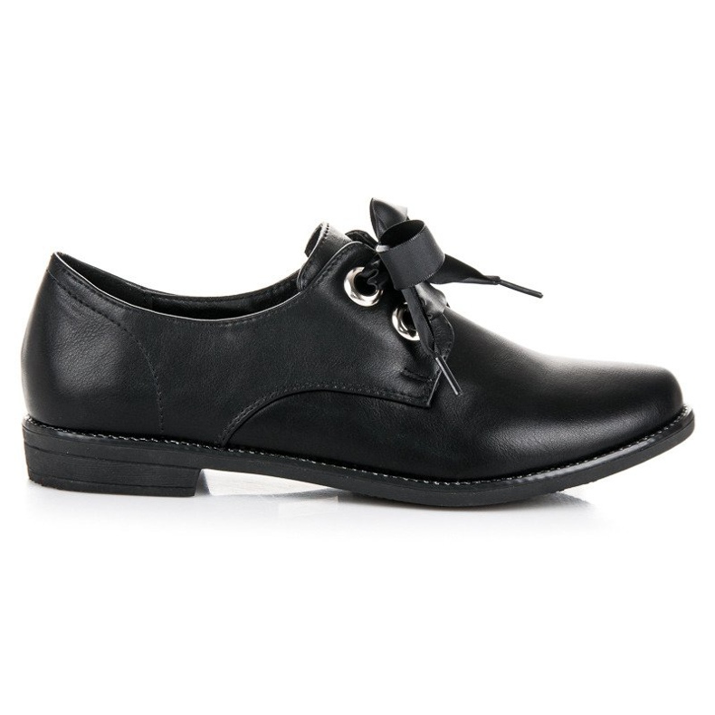 Anesia Paris Szalagos cipő fekete