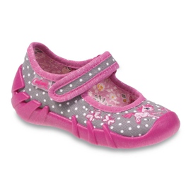 Befado gyerekcipő 109P154 rózsaszín szürke