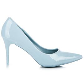 Comer Stílusos lakkozott sarok kék