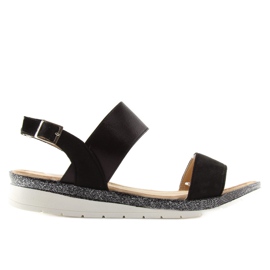 Fekete női szandál A-04 fekete