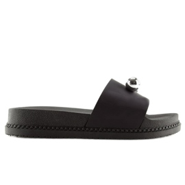 Fekete női fekete papucs 1897 Fekete