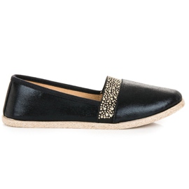 MCKEYLOR fekete espadrillák