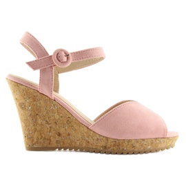 Rózsaszín szandál parafa éksarkún 3811 Rózsaszín szandál parafa éksarkún 3811