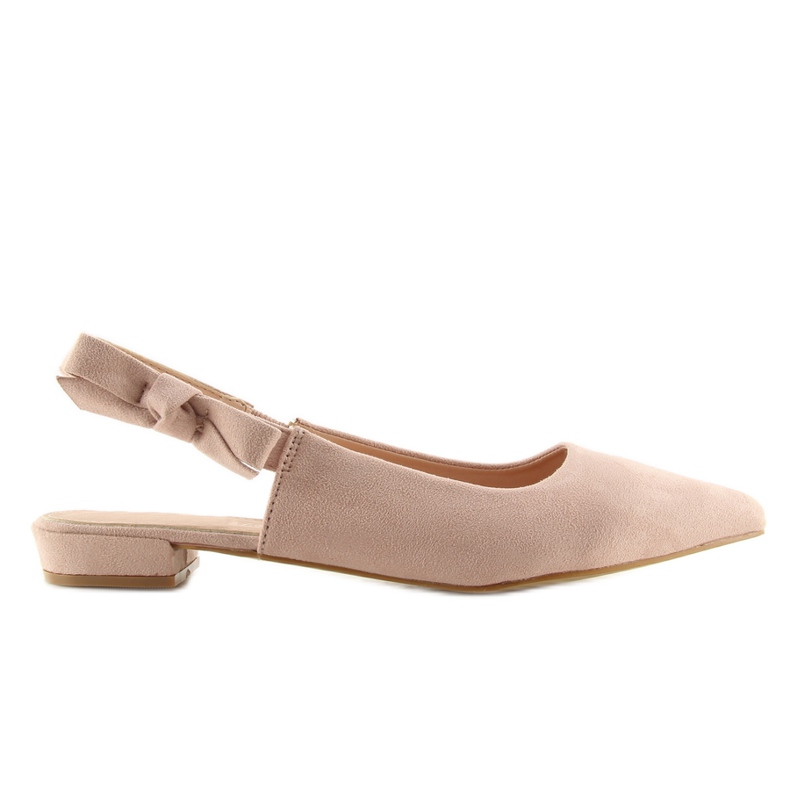 Nyitott sarkú balerina rózsaszín 100-879SA Nyitott sarkú balerina rózsaszín 100-879SA