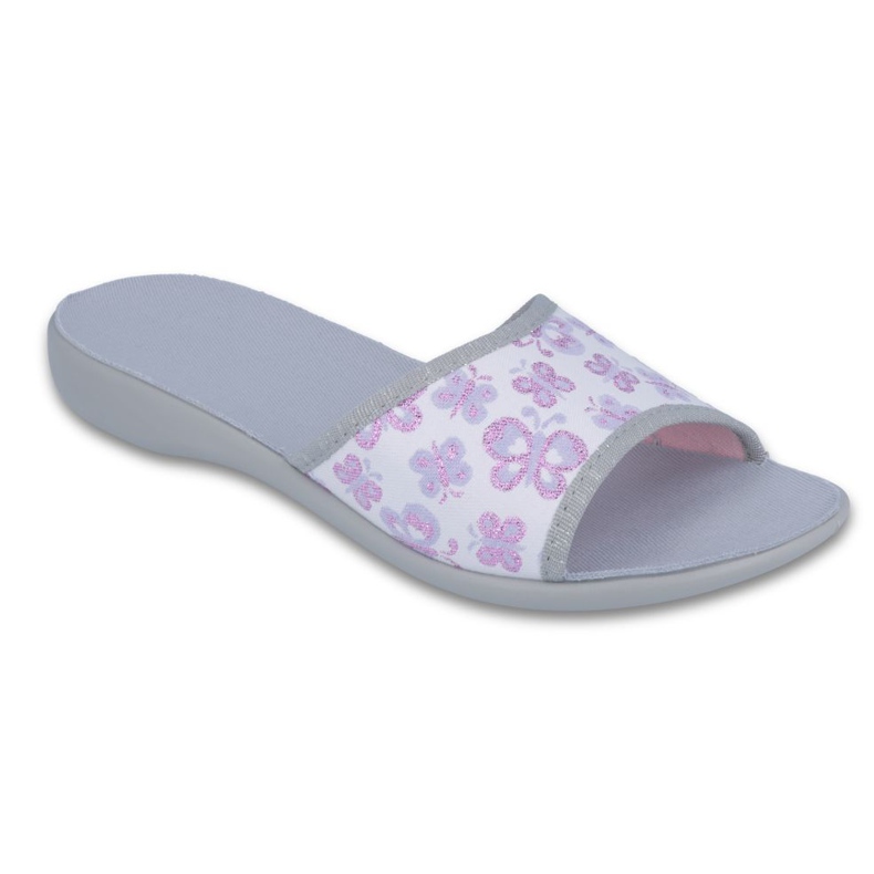 Befado női cipő pu 300D041 szürke rózsaszín