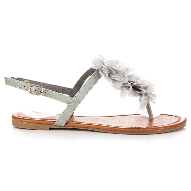 Seastar Stílusos szandál csattal szürke Seastar Stílusos szandál csattal szürke