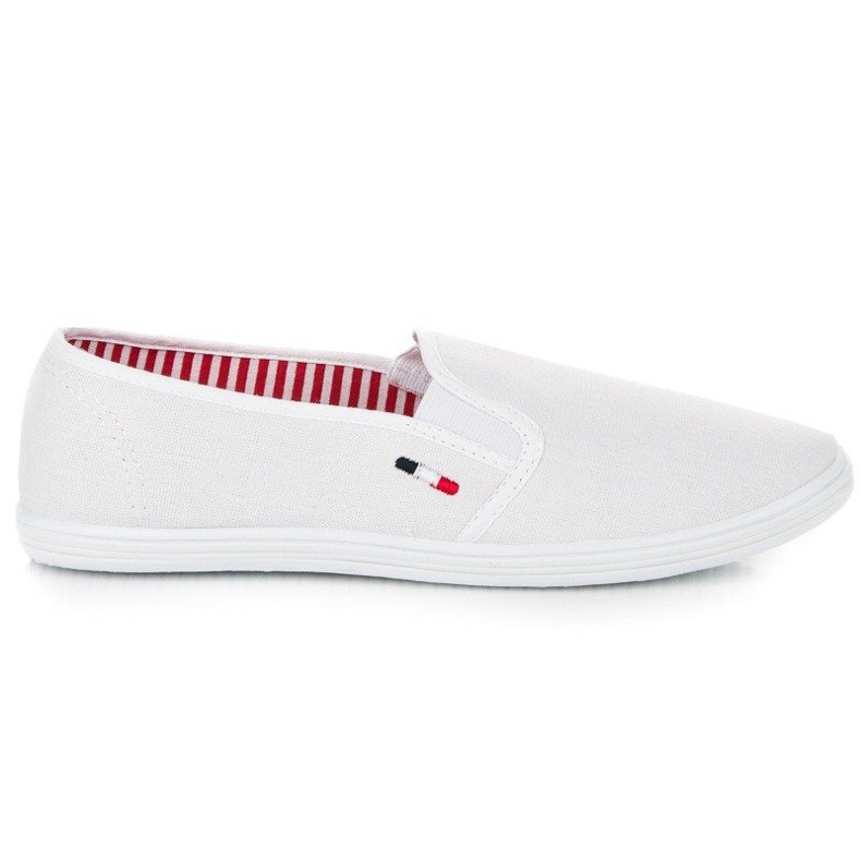 McKey Fehér textil sliponok McKey Fehér textil sliponok