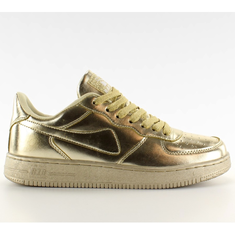 Sportcipő őrült színek B731 Gold aranysárga