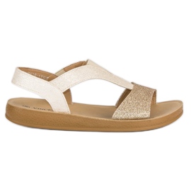 Arany vinceza szandál aranysárga Arany vinceza szandál aranysárga