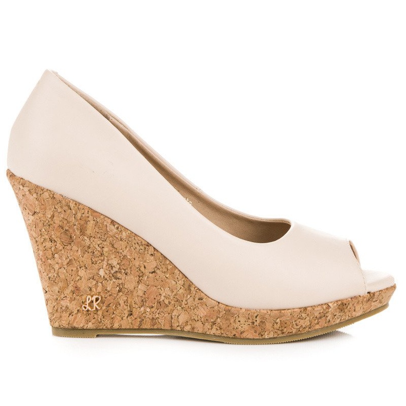 Ék szivattyúk Open Toe VICES barna