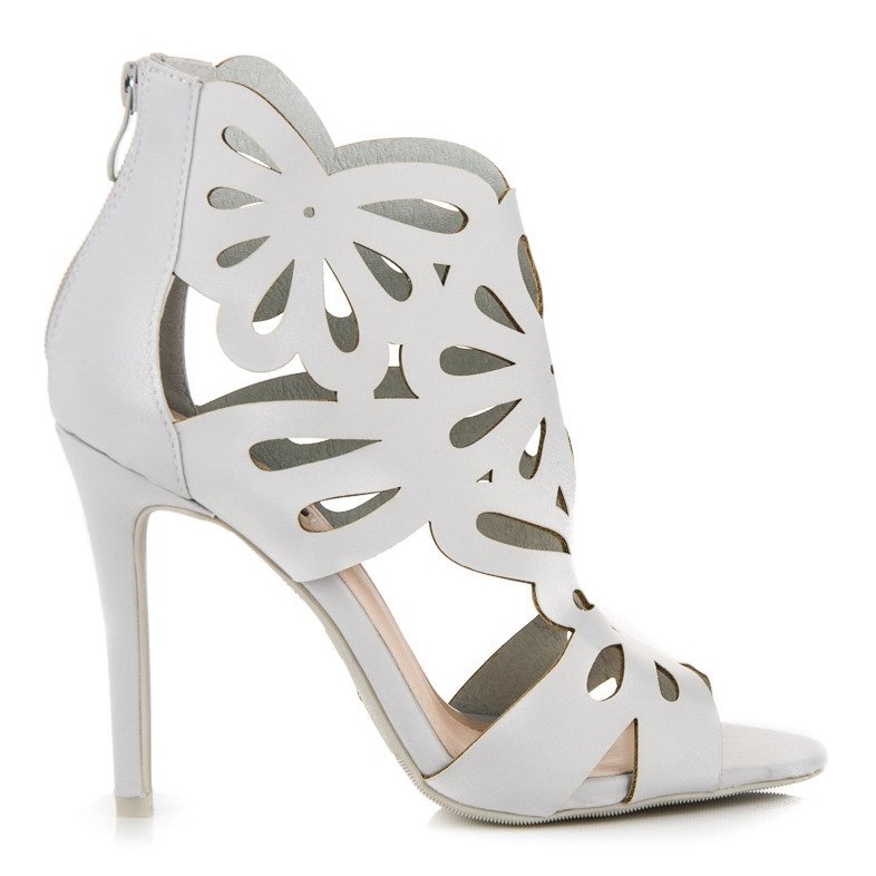 Vices Elegáns szandál satu felsőrésszel szürke