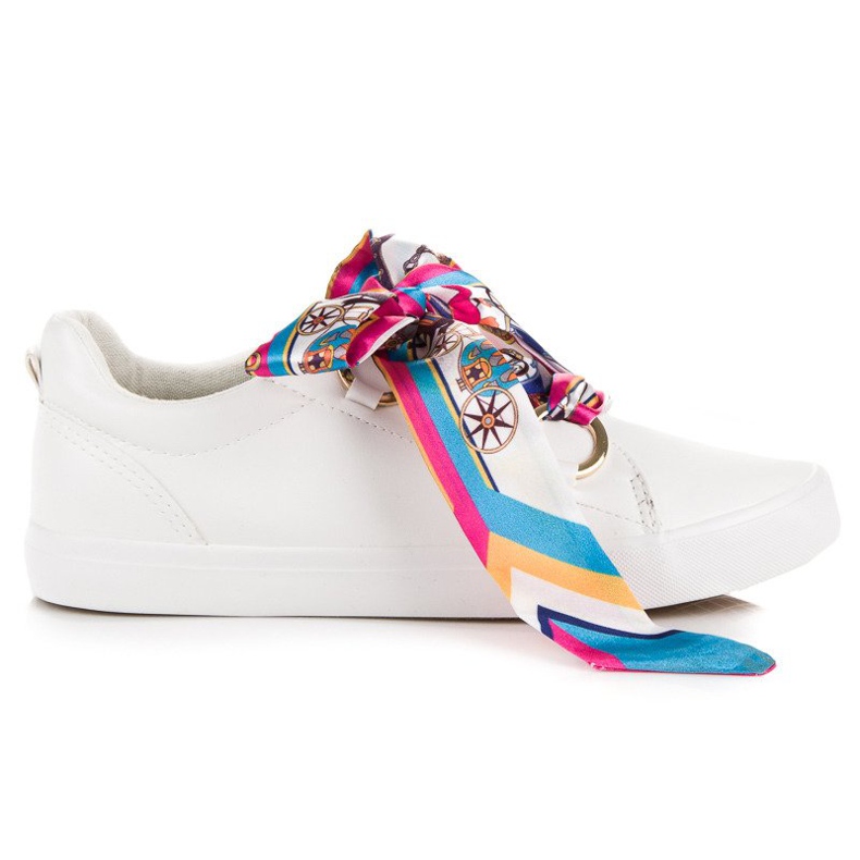 Vices Fehér megkötött tornacipő satu