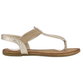 Comer Flip-flop gumiszalaggal sárga