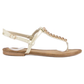 Comer Világos arany szandál aranysárga Comer Világos arany szandál aranysárga