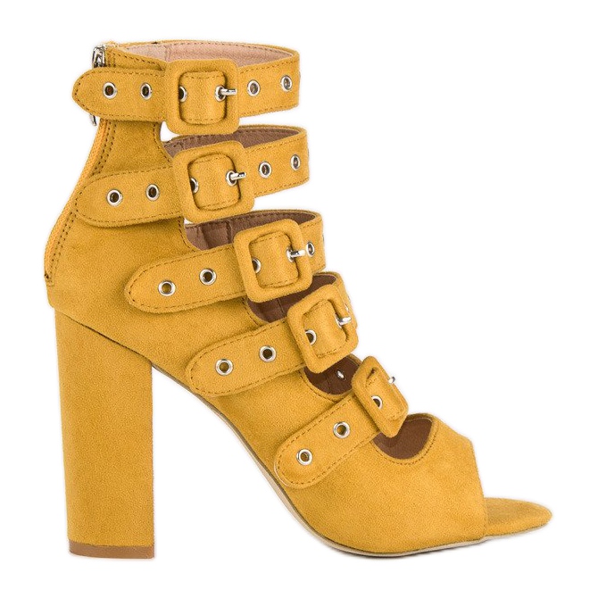 Vices Rock szandál a satu oszlopon sárga