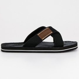 Ax Boxing Anyag férfi papucs fekete